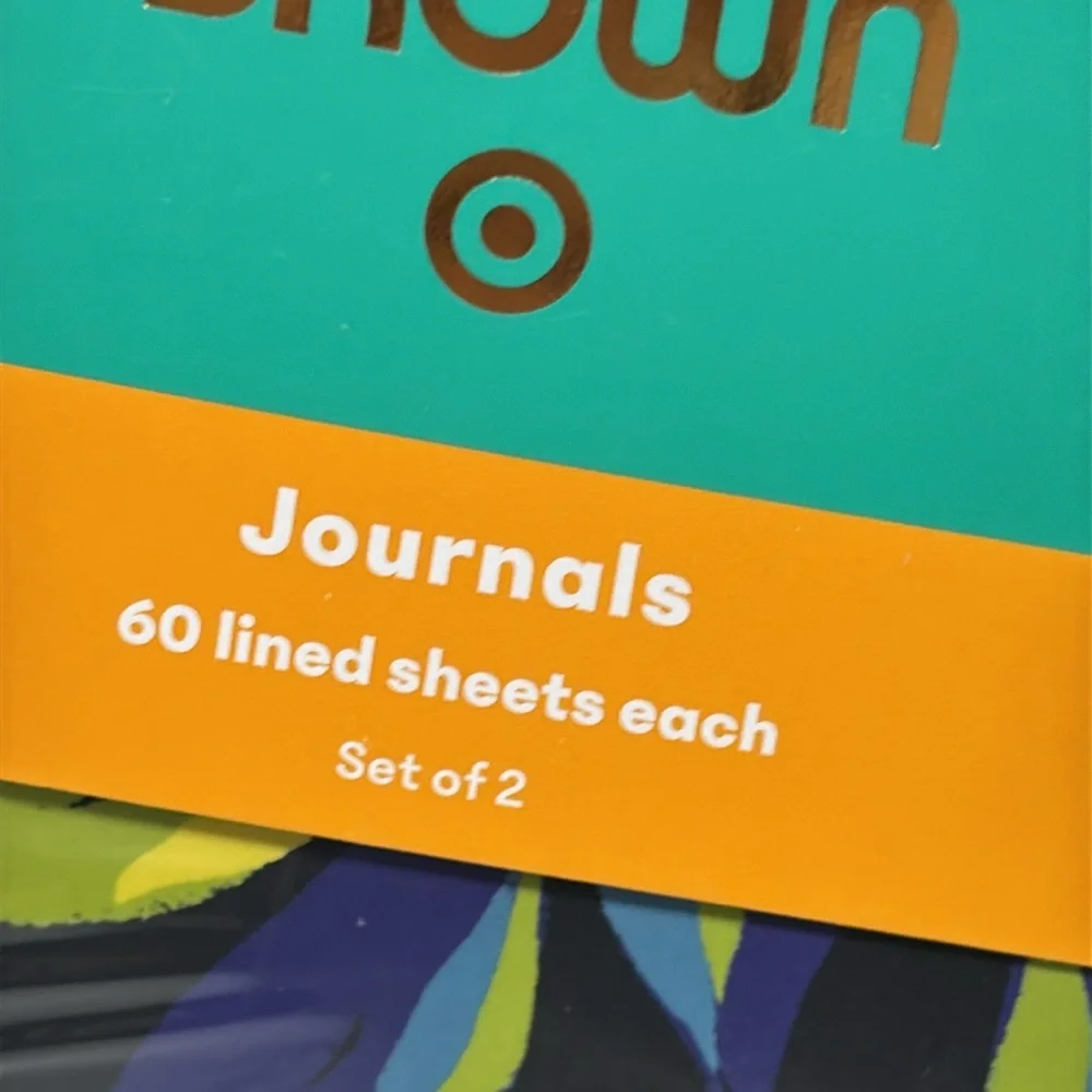 Tabitha Brown LIMITED EDITION Lemon Print Soft Cover Journal Set
